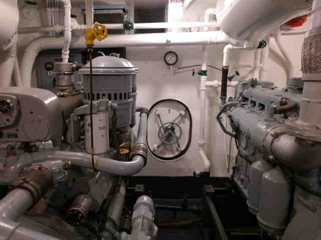 Generator room completely restored.